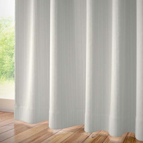 【イージーオーダー】防炎 遮熱 断熱  ミラー ざっくりとした編みレース ヘルム(アイボリー)