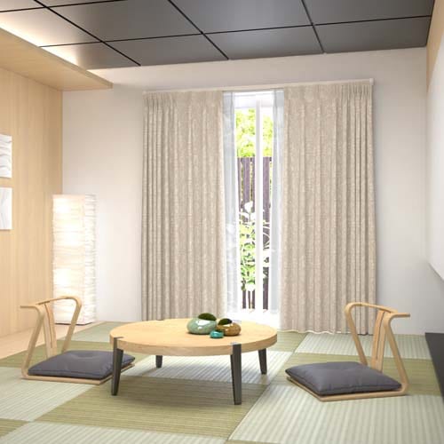 オーダー】遮光2級 クラシック さりげない高級感が感じられる形状記憶