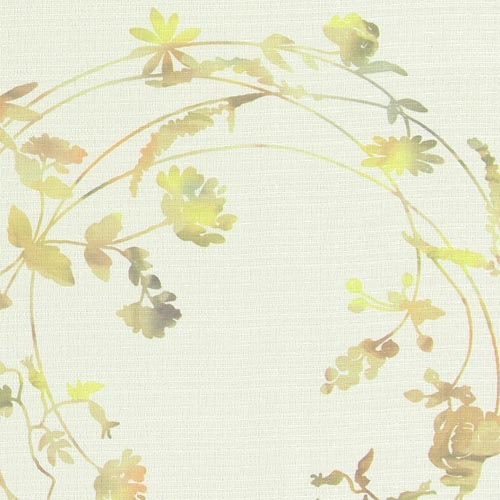 オーダー】遮光3級 エレガンス 花柄の形状記憶付 FA21181