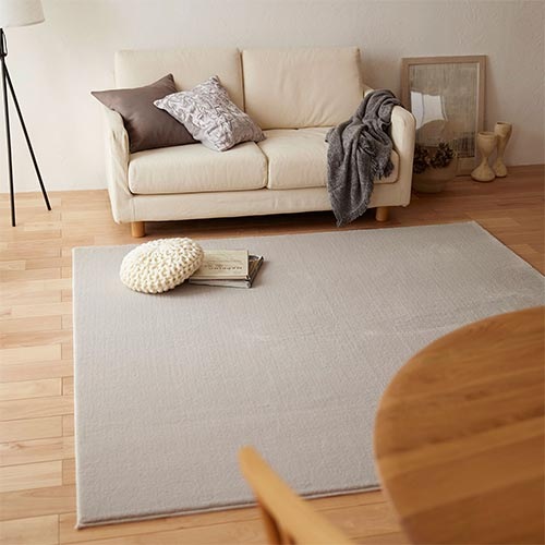 EC限定】防炎 消臭ラグ ハク（グレージュ） | すべての商品 | カーテン