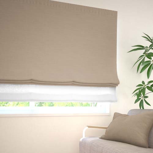 オーダー】遮光3級 無地の形状記憶付 SD27068(ベージュ) | ドレープ
