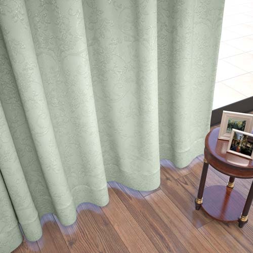 ぷりん伯爵様 1067 オーダー】遮光1級裏地付 クラシック柄の形状記憶付 CJ59403