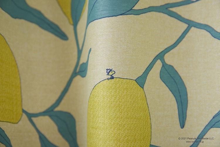 遮光カーテン・キャンプレモン「スヌーピー」　100×192×2枚　未使用品 日本製 スヌーピー カーテン キャンプレモン(Camp lemon) 幅100×丈