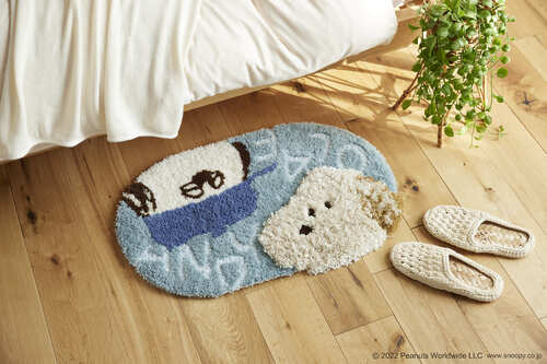 EC限定】 SNOOPY/スヌーピー/Andy & Olaf MAT / アンディ&オラフマット