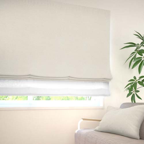 オーダー】遮光2級 防炎 無地の形状記憶付 CO74012(グレージュ