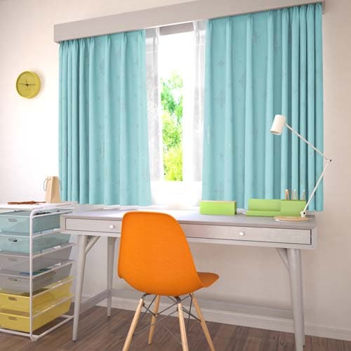 shore専用　GOODENOUGH クラシックムーン色違い2点セット 既製】遮光2級 エレガンス オーナメントモチーフの形状記憶付