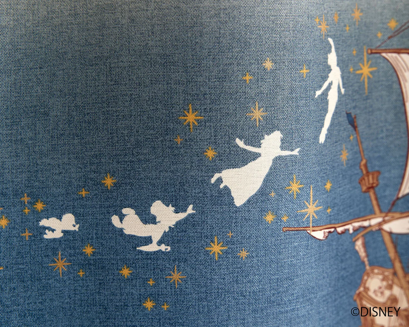 EC限定】DISNEYディズニーホームシリーズ 遮光2級 M1213 PETER PAN/Fly