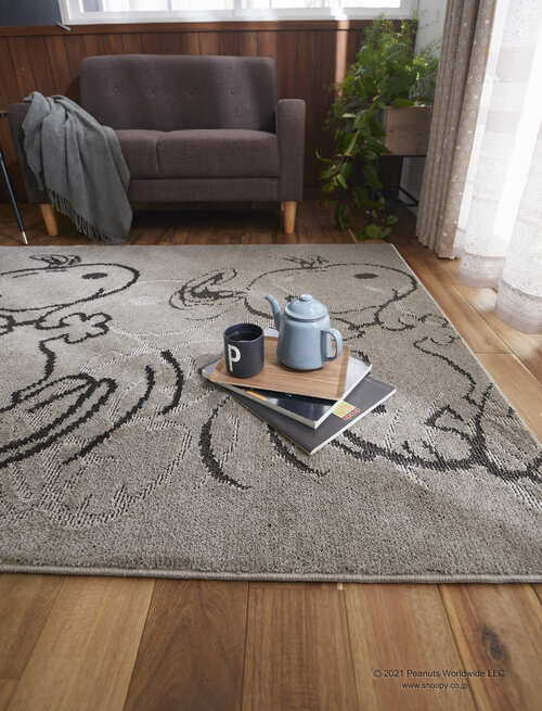 EC限定】 SNOOPY/スヌーピー/Suppertime RUG / サパータイムラグ