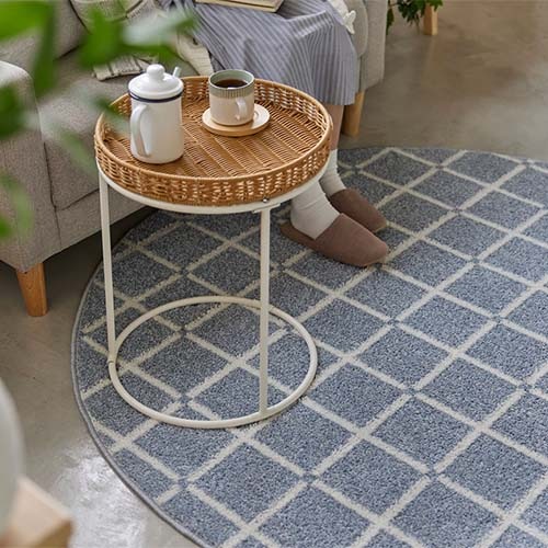 EC限定】防ダニ 消臭ラグ オセロ（ブルー） | すべての商品 | カーテン