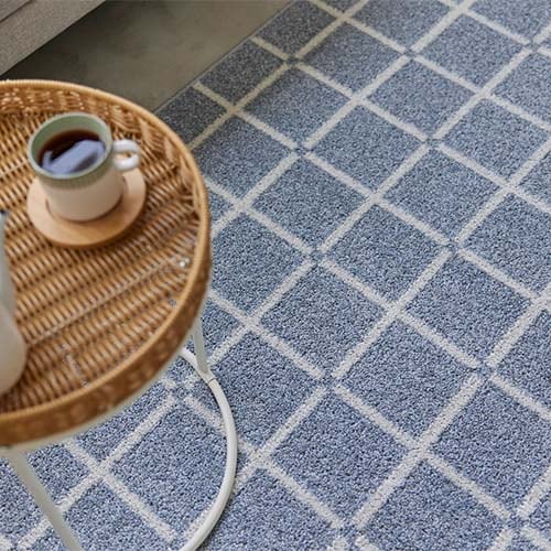 EC限定】防ダニ 消臭ラグ オセロ（ブルー） | すべての商品 | カーテン