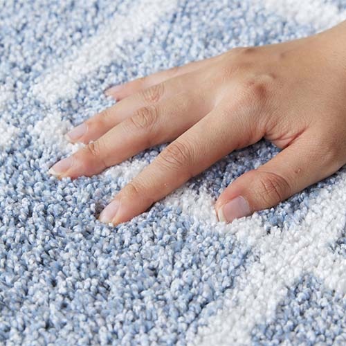 新品タグ付き　ソフトローンシアーワイドプルオーバー　BLUE 手洗い可能〉シアー コンビ プルオーバー ロング スリーブ｜ SHIPS