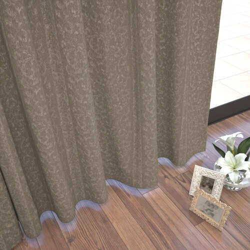 オーダー】遮光1級 ナチュラルエレガンス エンボス加工の形状記憶付