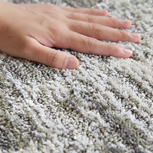 EC限定】防ダニ 花柄のラグ フェリシア（グレー） | すべての商品