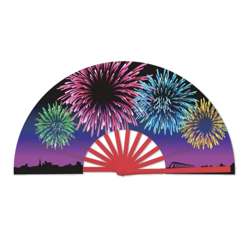 ＊＊【国産扇】花火