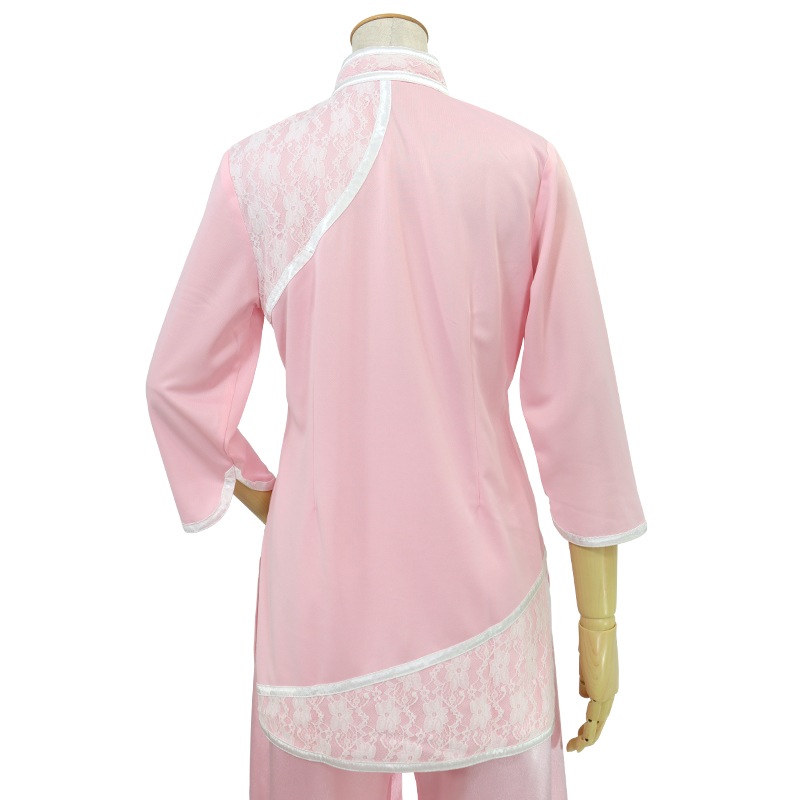 レース プルオーバー(薔薇バラ)【七分袖・婦人用】