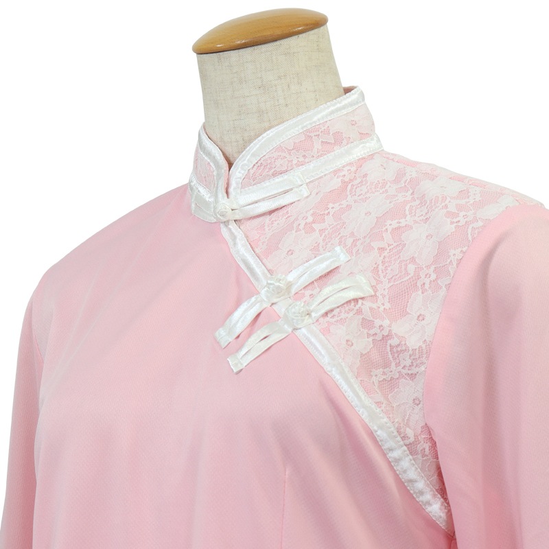 レース プルオーバー(薔薇バラ)【七分袖・婦人用】