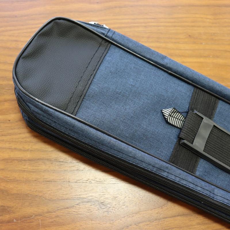 中国製キャリーバッグ:2層型(インディゴブルー)