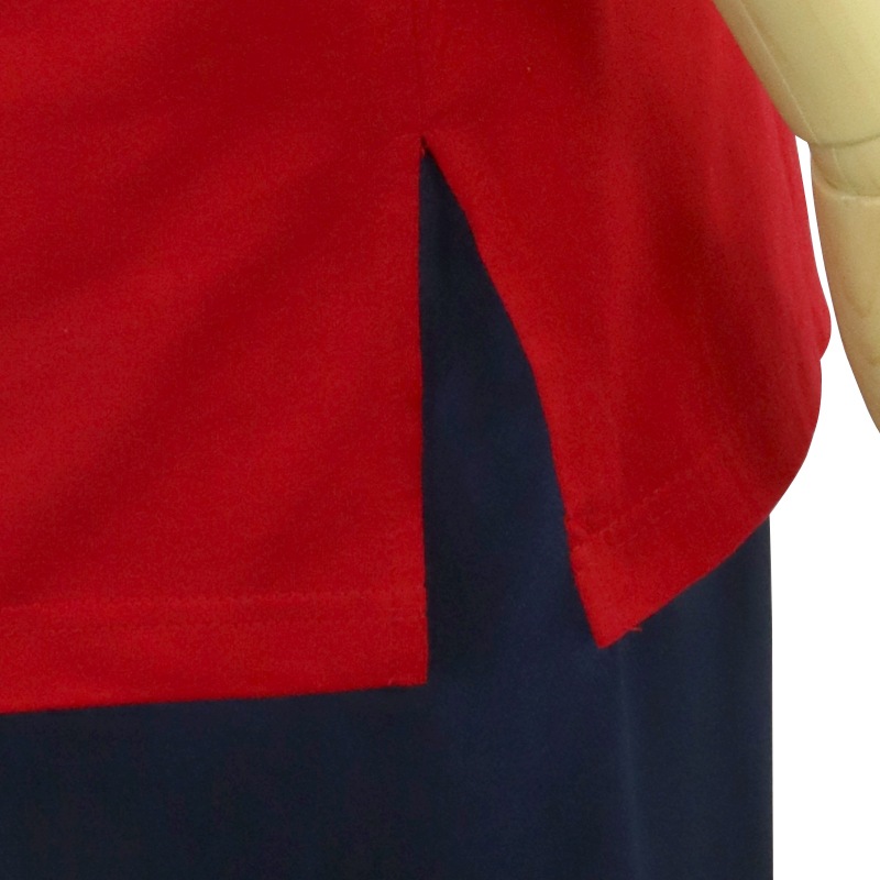 【特価】中国製　綿100%Tシャツ 太極(赤・S、Mサイズ)【半袖・プリント】