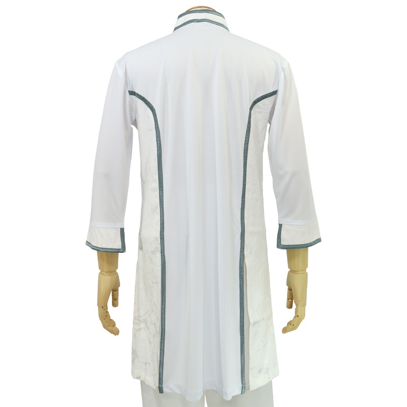 ジャガード プルオーバー【七分袖・紳士用】