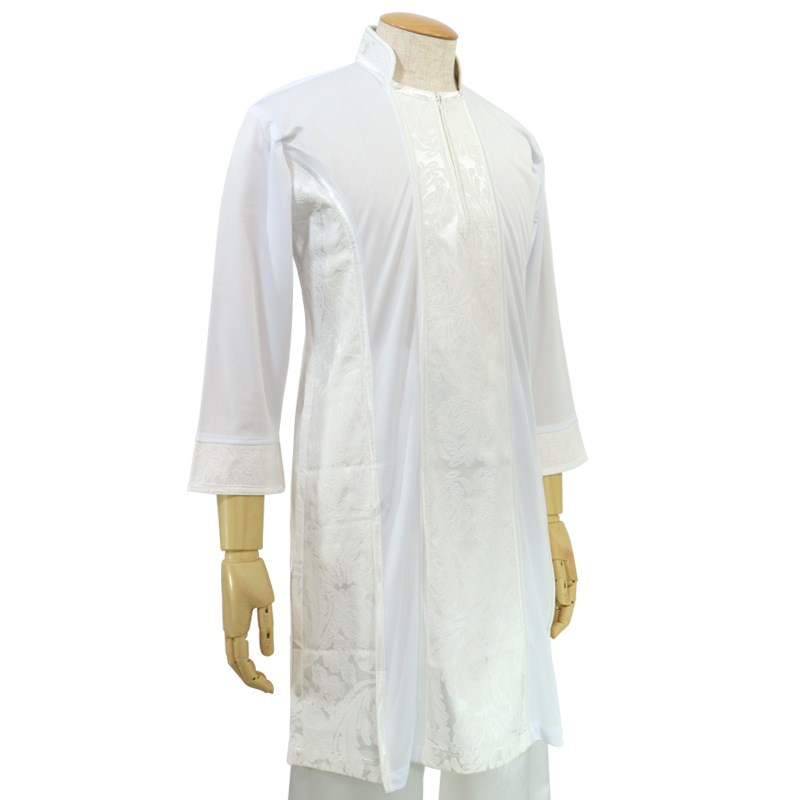 ジャガード プルオーバー【七分袖・紳士用】