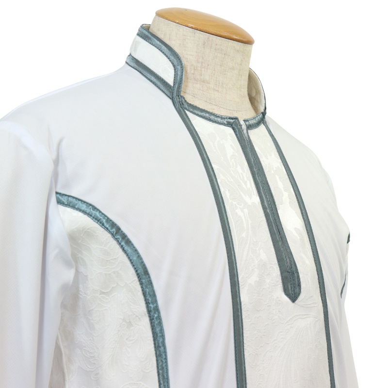 ジャガード プルオーバー【七分袖・紳士用】