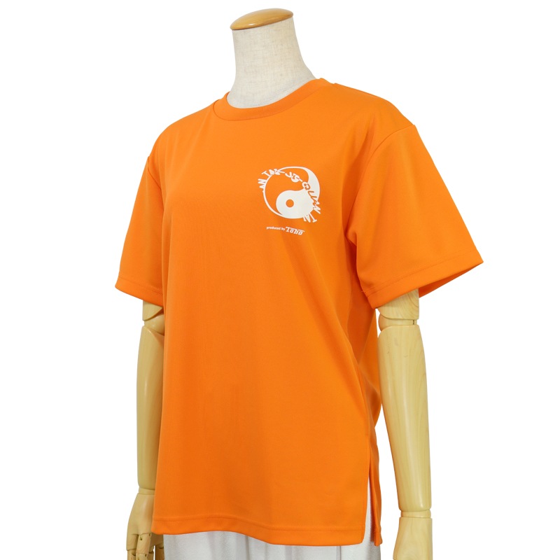 ＊＊吸汗ドライTシャツ 陰陽【半袖・プリント】