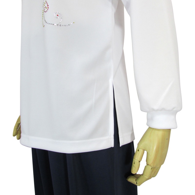 ＊＊吸汗ドライTシャツ 鳳凰【長袖・ラインストーン】