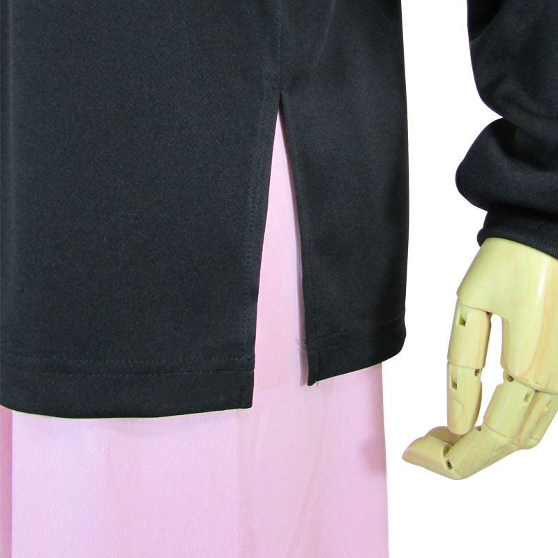 ＊＊吸汗ドライTシャツ ブーケ【長袖・ラインストーン】