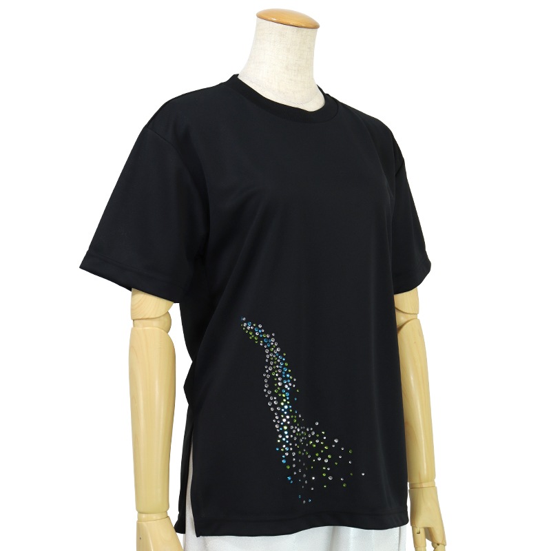 ＊＊吸汗ドライTシャツ 爽【半袖・ラインストーン】