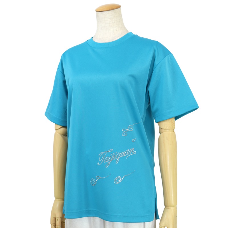 ＊＊吸汗ドライTシャツ Taichi【半袖・ラインストーン】