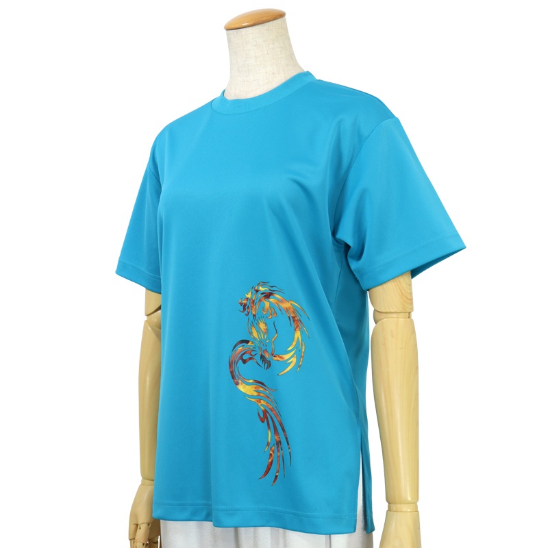 ＊＊吸汗ドライTシャツ 炎龍【半袖・プリント】