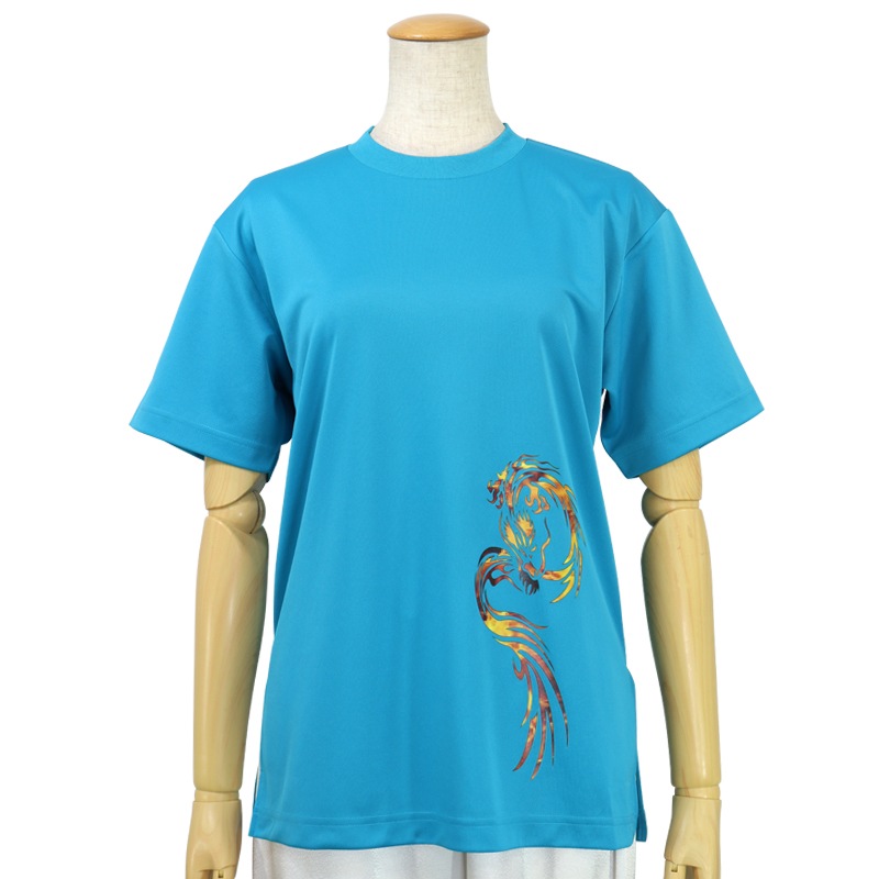 ＊＊吸汗ドライTシャツ 炎龍【半袖・プリント】