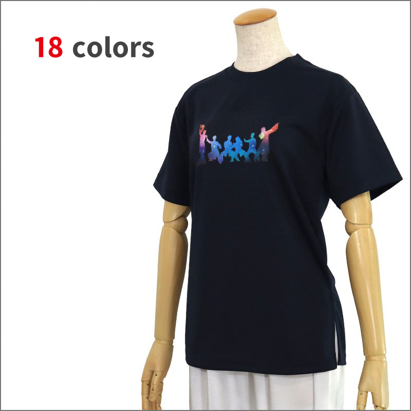 ＊＊吸汗ドライTシャツ コスモ演舞【半袖・プリント】
