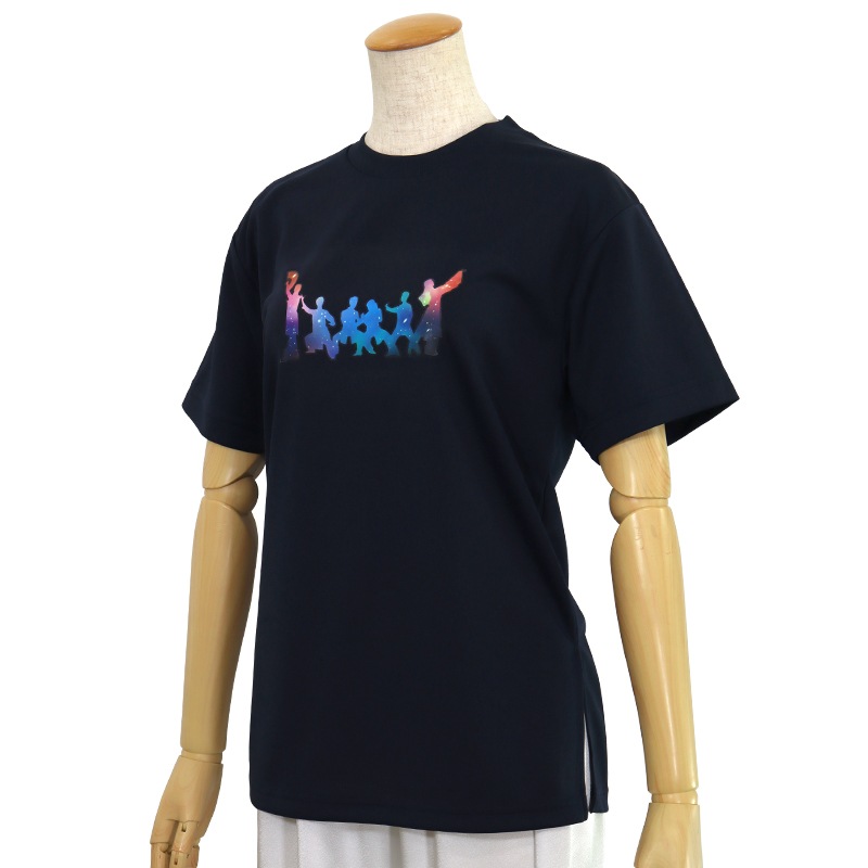 ＊＊吸汗ドライTシャツ コスモ演舞【半袖・プリント】