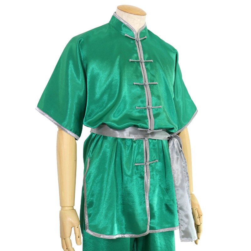 伝統拳用 公認表演服(ベルト又は帯付き)【スタンダード・男女兼用】※在庫無しの場合は受注生産※パンツ新寸法