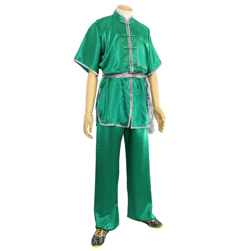 伝統拳用 公認表演服(ベルト又は帯付き)【スタンダード・男女兼用】※在庫無しの場合は受注生産※パンツ新寸法