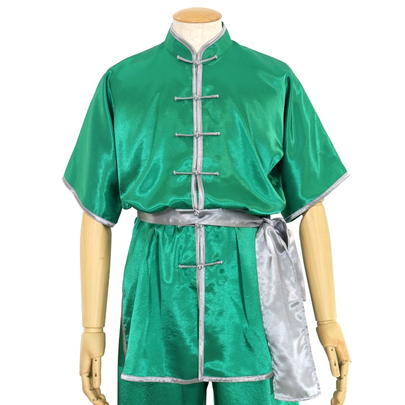 伝統拳用 公認表演服(ベルト又は帯付き)【スタンダード・男女兼用】※在庫無しの場合は受注生産※パンツ新寸法