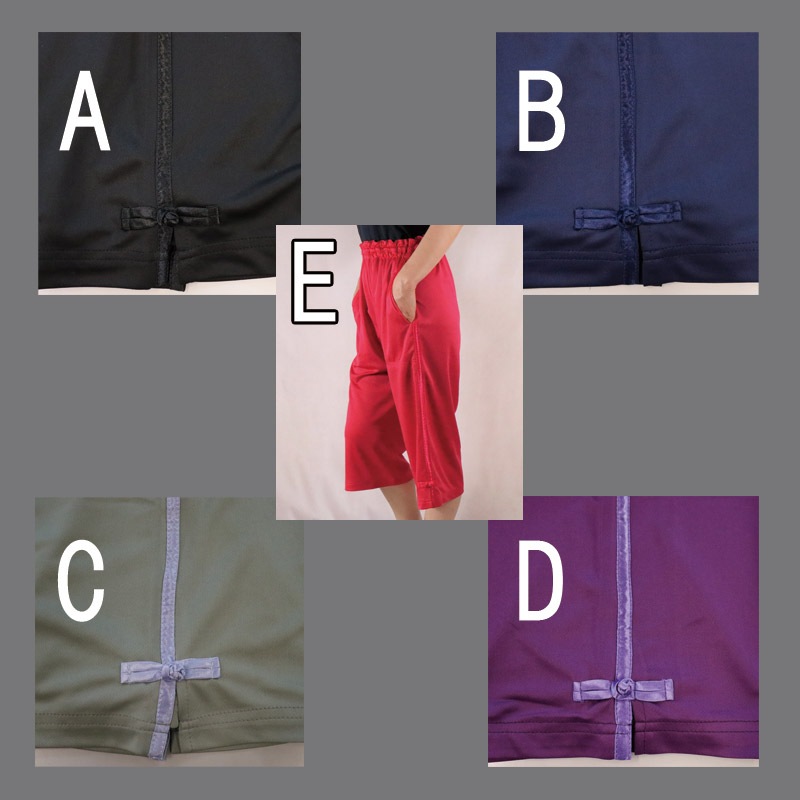 チャイナ六分丈パンツ