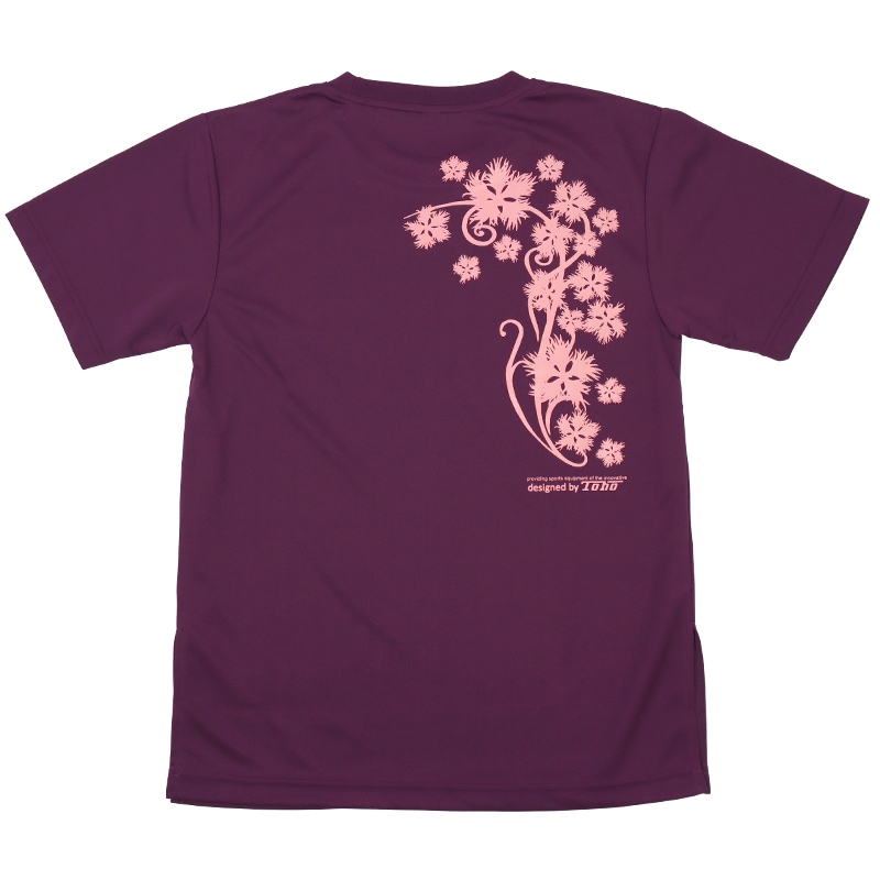 **吸汗ドライTシャツ なでしこ【半袖・プリント】