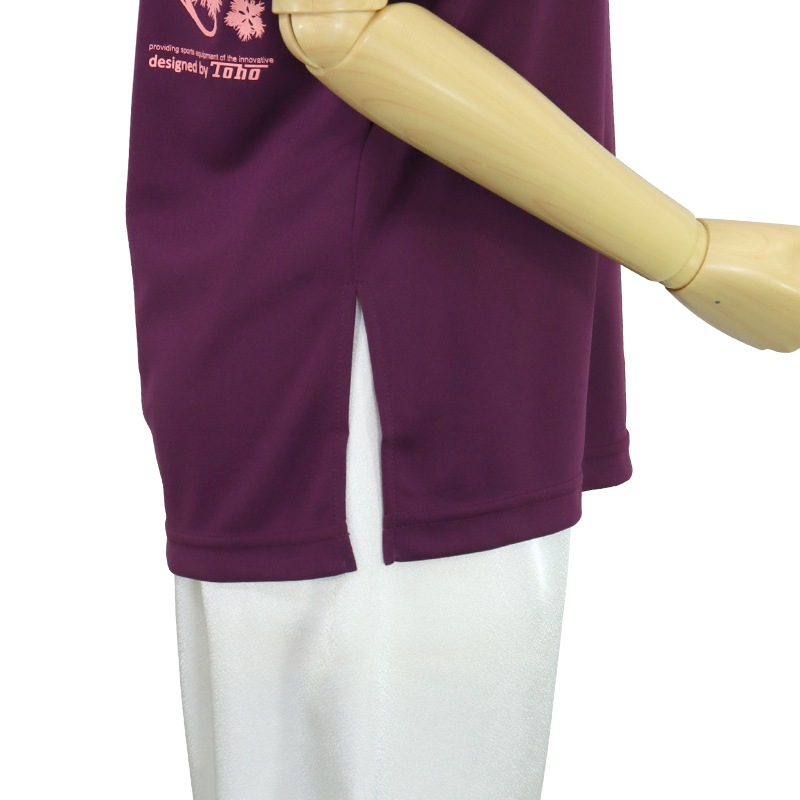 **吸汗ドライTシャツ なでしこ【半袖・プリント】