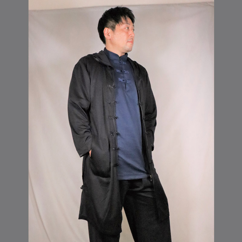 武術ロングパーカー