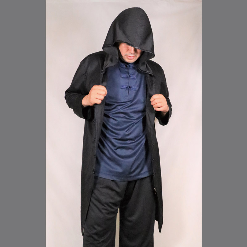 武術ロングパーカー