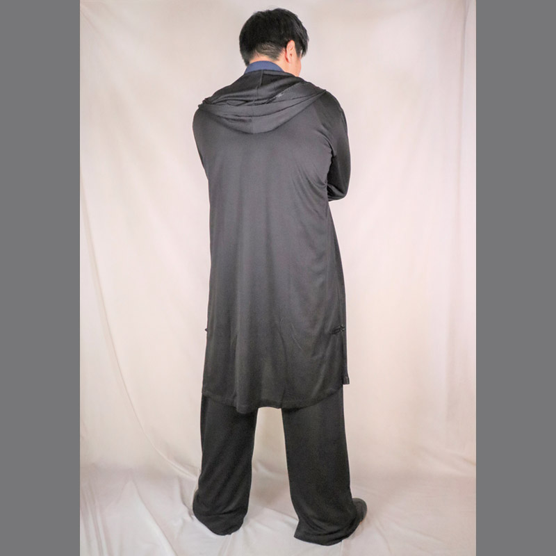 武術ロングパーカー