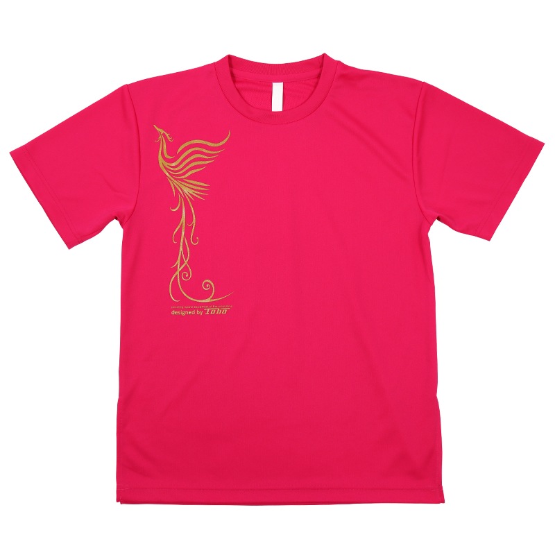 **吸汗ドライTシャツ 鳳凰【半袖・プリント】