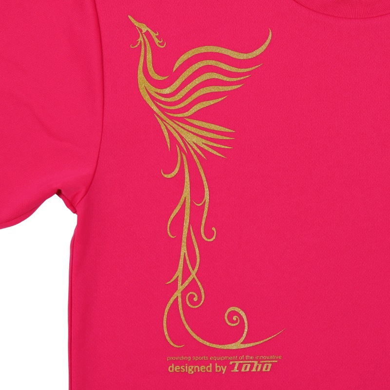 **吸汗ドライTシャツ 鳳凰【半袖・プリント】