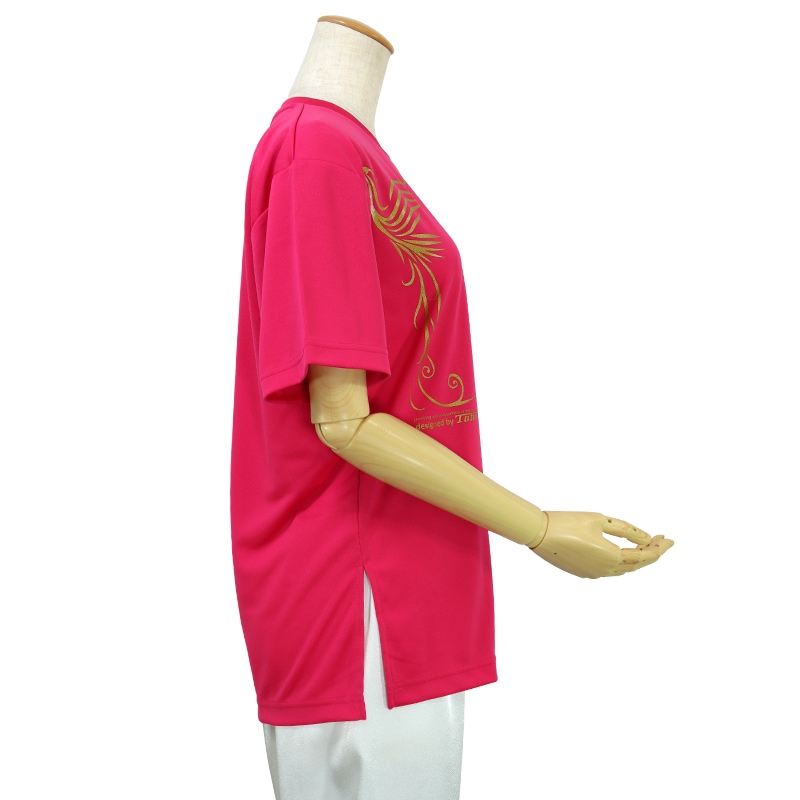 **吸汗ドライTシャツ 鳳凰【半袖・プリント】
