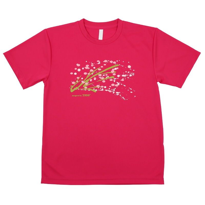 ＊＊吸汗ドライTシャツ 華【半袖・プリント】