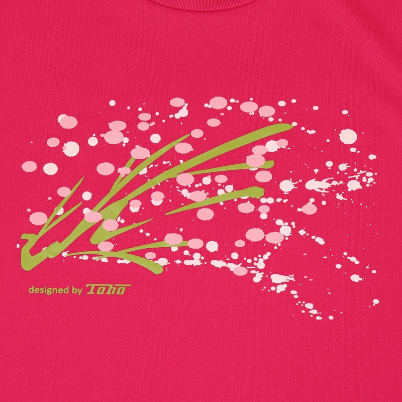 ＊＊吸汗ドライTシャツ 華【半袖・プリント】