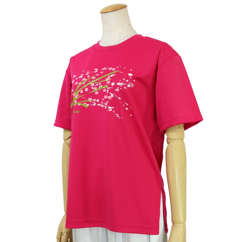 ＊＊吸汗ドライTシャツ 華【半袖・プリント】