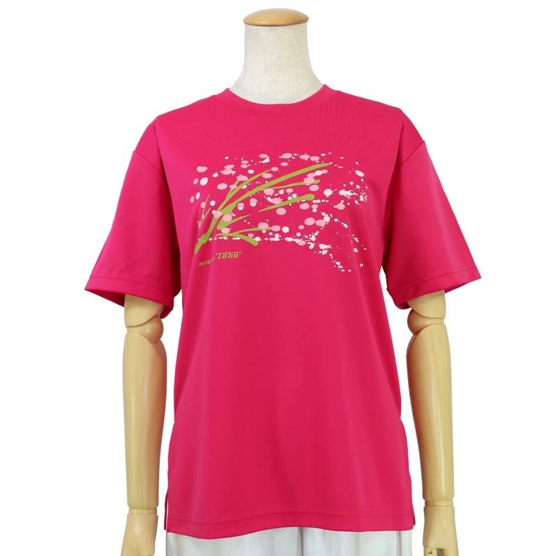 ＊＊吸汗ドライTシャツ 華【半袖・プリント】
